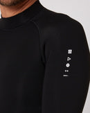 Follow P1 2mm Wetty Top Black