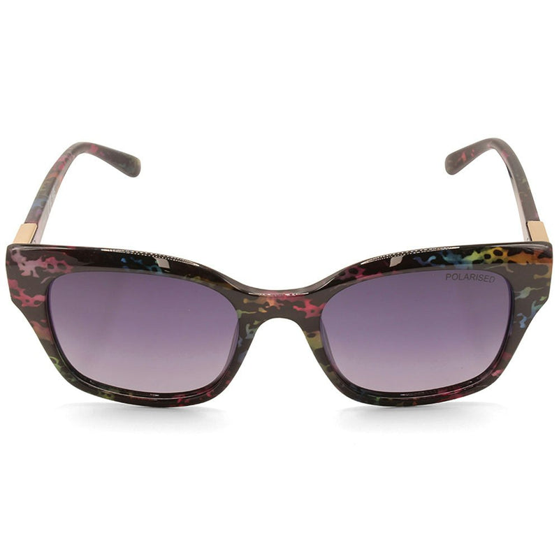 North Beach Vaima Purple Tortoise/Grey Gradient Womens Polarised Sunglasses 70702