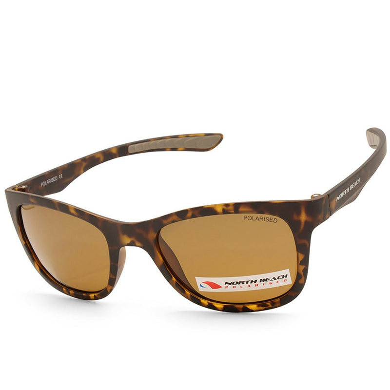 North Beach Oceane Matte Tortoise/Brown Polarised Women's Sunglasses 70450