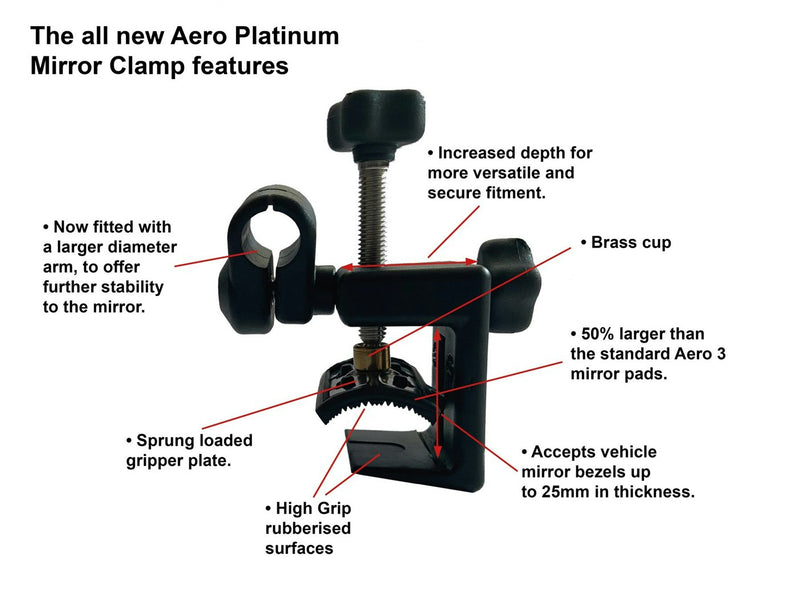Milenco Grand Aero Platinum Towing Mirrors MIL6613