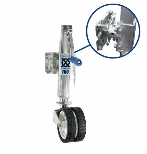 Ark XO750 Jockey Wheel Tube Mount ORJW750T