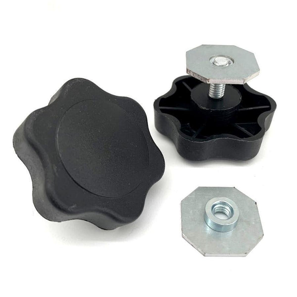 Carefree After Market Awning Knob and Nuts Black