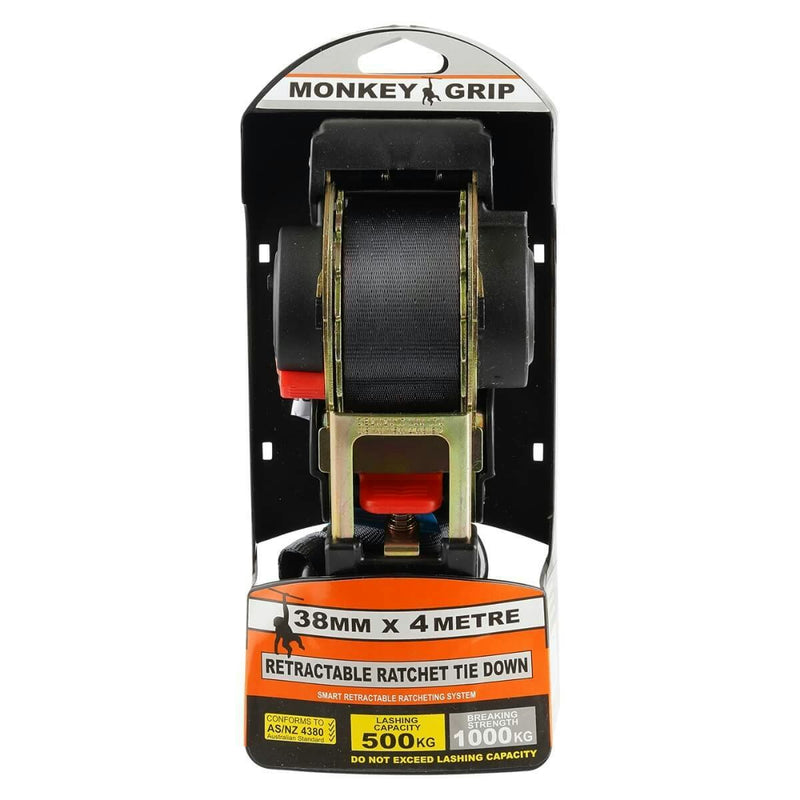 Monkey grip tie down auto 38mm x 4m