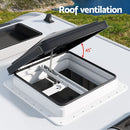 Caravan Roof Vent 42cm - Black