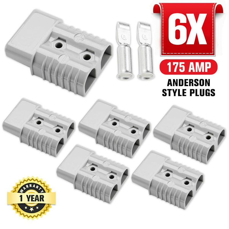 6x 175Amp Anderson Style Plug