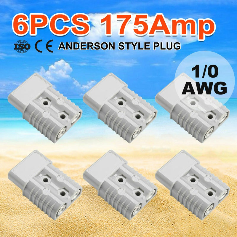 6x 175Amp Anderson Style Plug