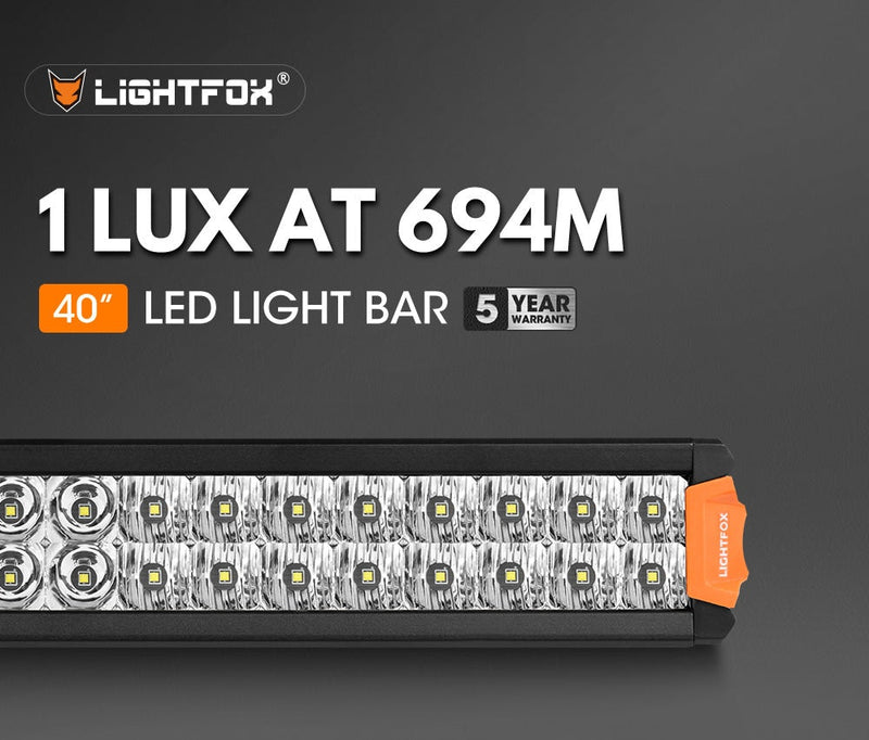 Rigel Series 40inch Osram LED Light Bar 1Lux @ 694m 30,192 Lumens