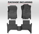 KIWI MASTER 3D TPE Car Floor Mats Liner fit Mitsubishi Triton MR 2019-Current Dual Cab Without Electric Seats