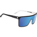 Spy Flynn Whitewall Happy Grey Green Light Blue Spectra Shield Sunglasses