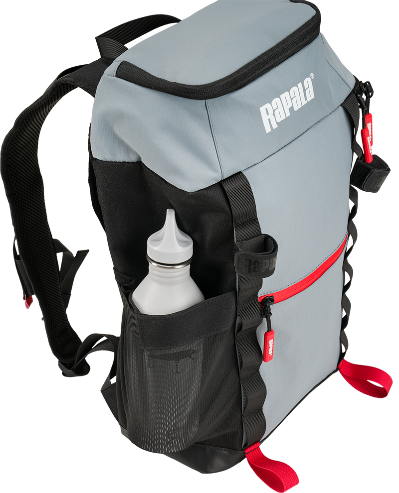 Rapala Countdown Fishing Backpack with External Pockets and Adjustable Straps