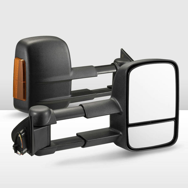 SAN HIMA Extendable Towing Mirrors For Jeep Grand Cherokee 2010-ON