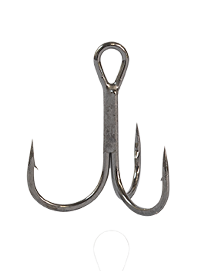 1 Packet of Owner ST-36BC Stinger Treble Hooks - Black Chrome Trebles