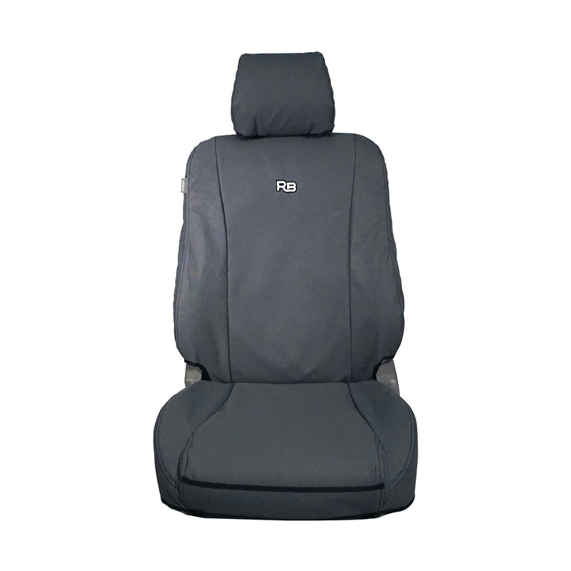 Razorback 4x4 XP7 Heavy Duty Canvas 2x Front Seat Covers Suitable for a Toyota Hilux 7th Gen (N70) SPORT SEAT