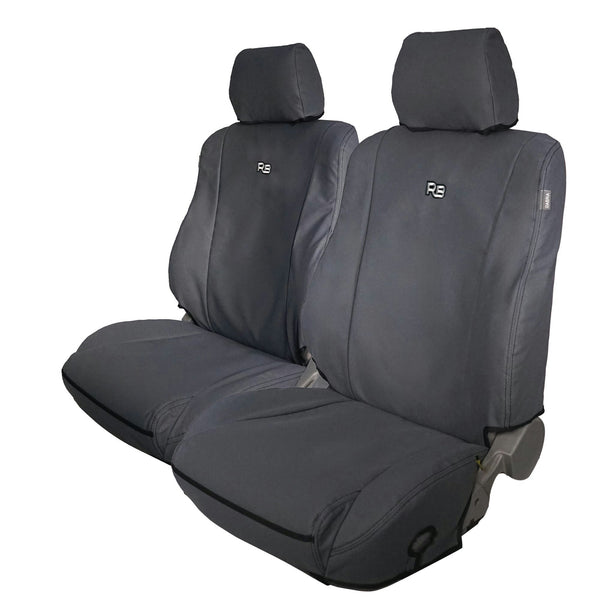 Razorback 4x4 XP7 Heavy Duty Canvas 2x Front Seat Covers Suitable for a Toyota Hilux 7th Gen (N70) SPORT SEAT