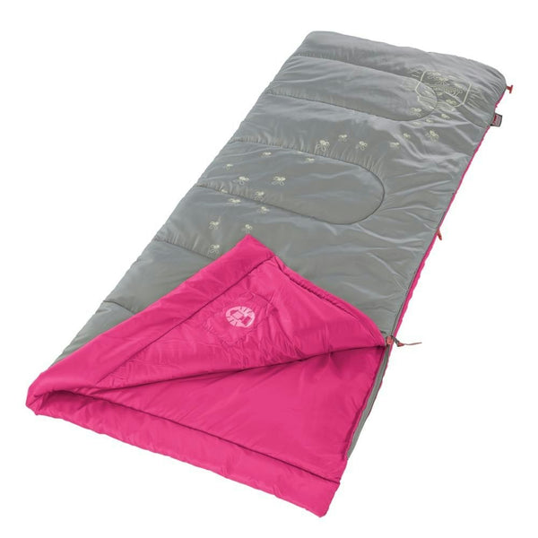 Coleman Kids Firefly Ilumi-Bug Sleeping Bag - Pink