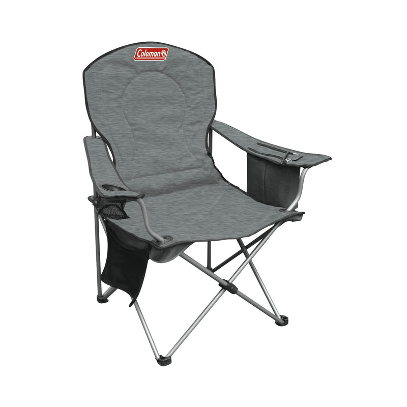 Coleman Wide Deluxe Cooler Quad Chair Heather