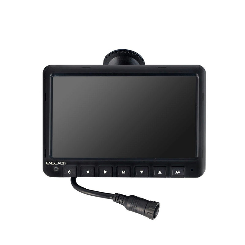 12V-36V 7" AHD Monitor DVR with Reverse Cameras Kit for Caravan Truck Campervan