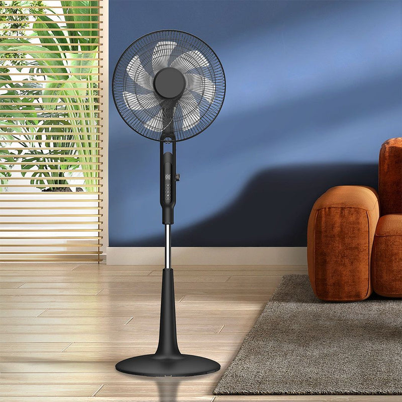Spector Pedestal Fan Oscillating 28 Speeds Standing Cooler with Remote Control