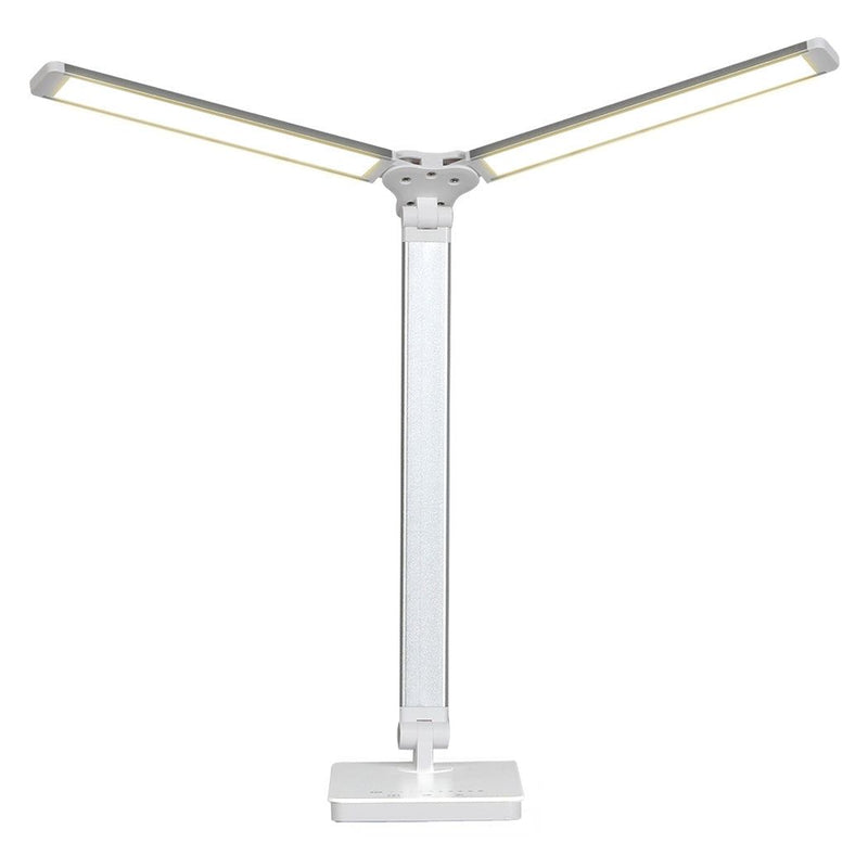 Emitto Desk Study Lamp LED Bedside Table Reading Light Foldable Dimmable USB