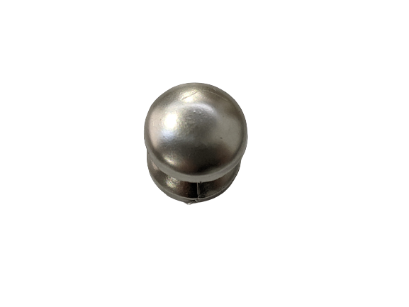 CAMEC PUSH BUTTON KNOB - MINI NICKEL PLATED