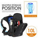 10L Ultralight Cycling Backpack with Hydration Water Bag Black