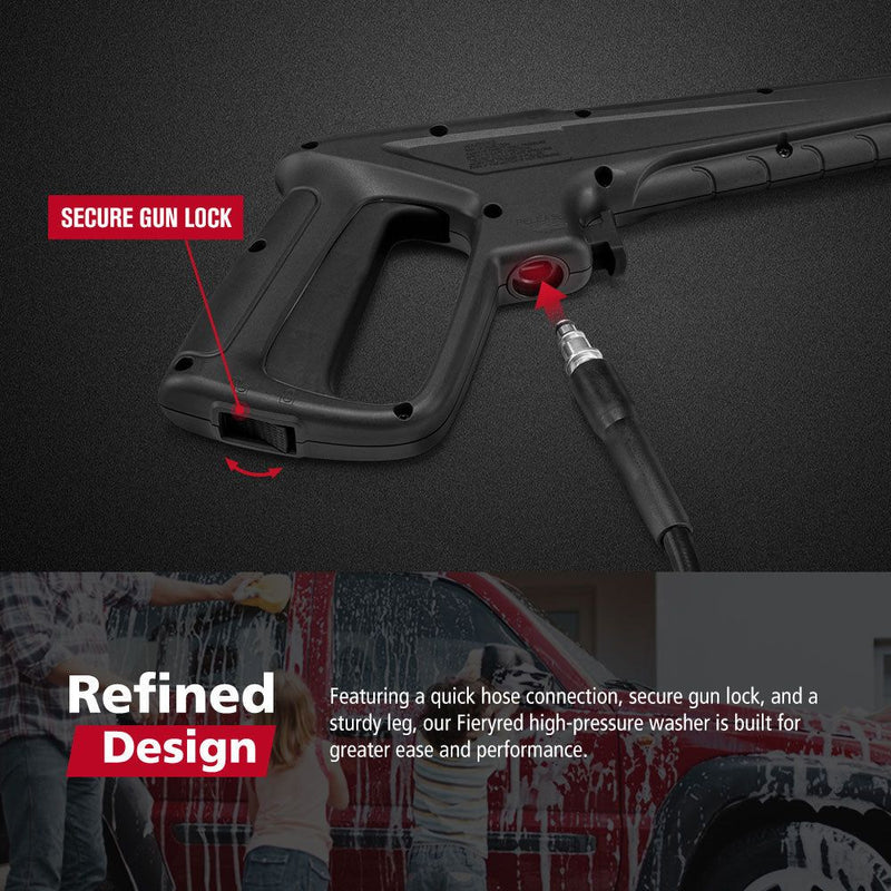 Fieryred 2700W Peak High Pressure Washer Cleaner Electric Max 4200PSI