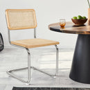 Levede 8x Rattan Chair Dining Chairs Cesca Replica Cantilever Modern Backrest