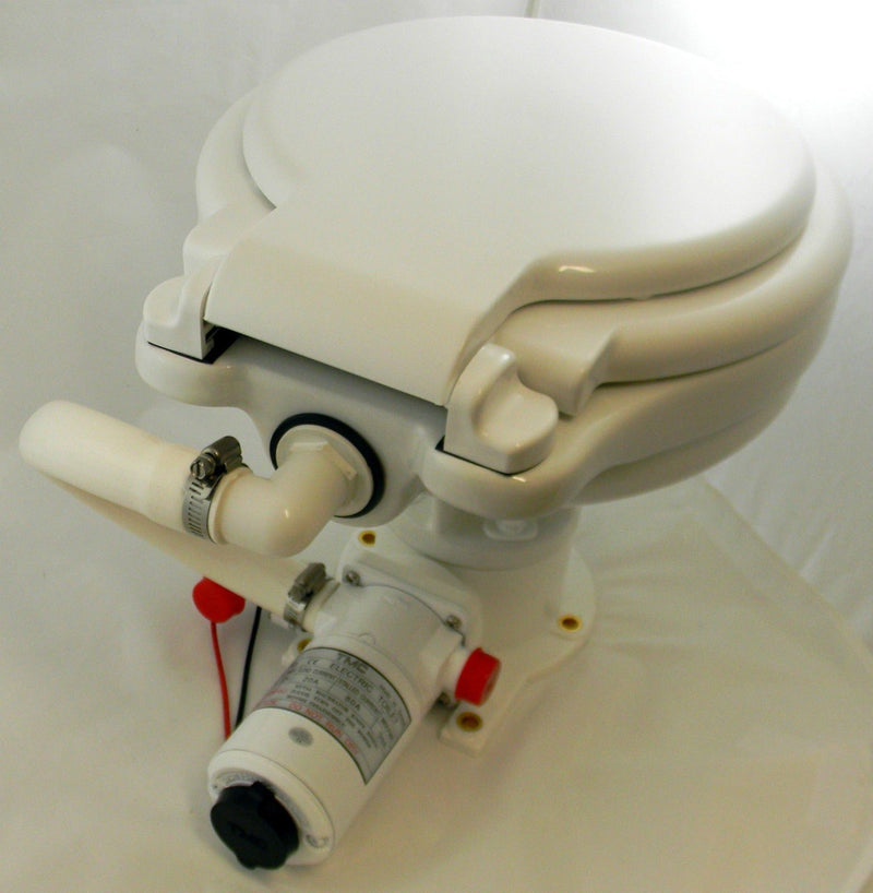 TMC RV Marine Toilet Electric 12V White Model-99902