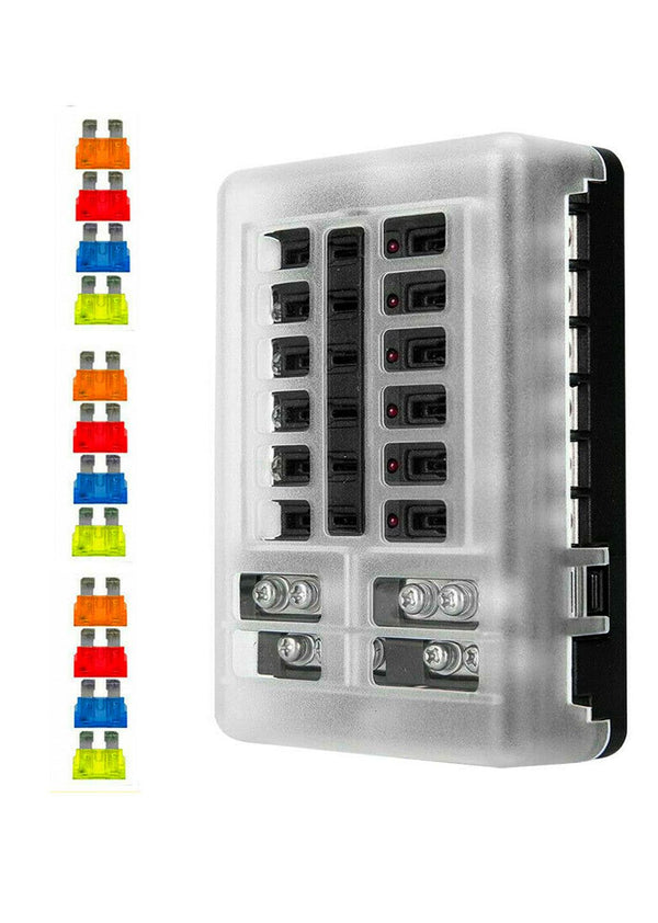 ARVA 12 Way Fuse Box