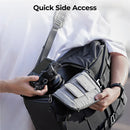 Camera Backpack for Camping Black