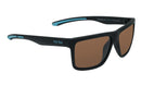 Ugly Fish PFR397 Polarised Floating Sunglasses - Matt Black Frame/Brown Lens