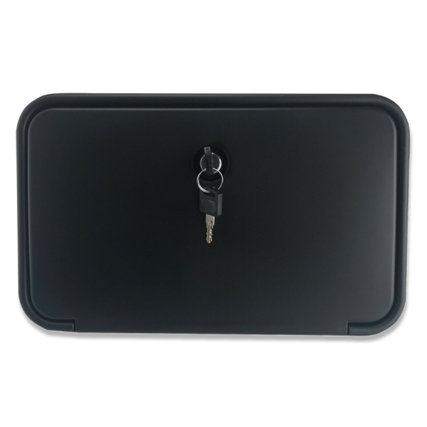 Coast to Coast Watermarked external shower box unit caravan--BLACK