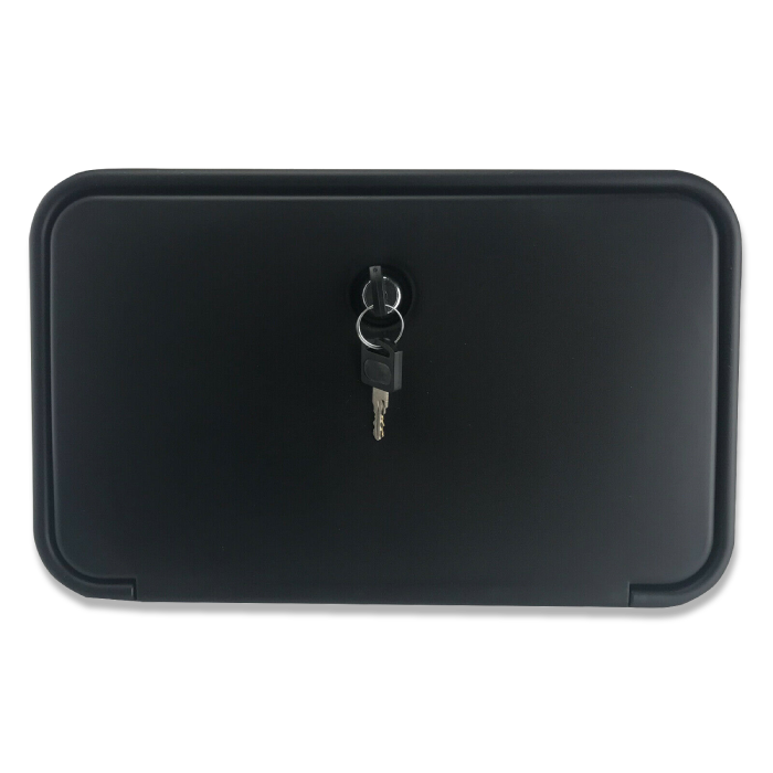 Coast to Coast Watermarked external shower box unit caravan--BLACK