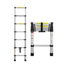 Traderight Multipurpose Ladder Telescopic Aluminium Extension Single-side 2m