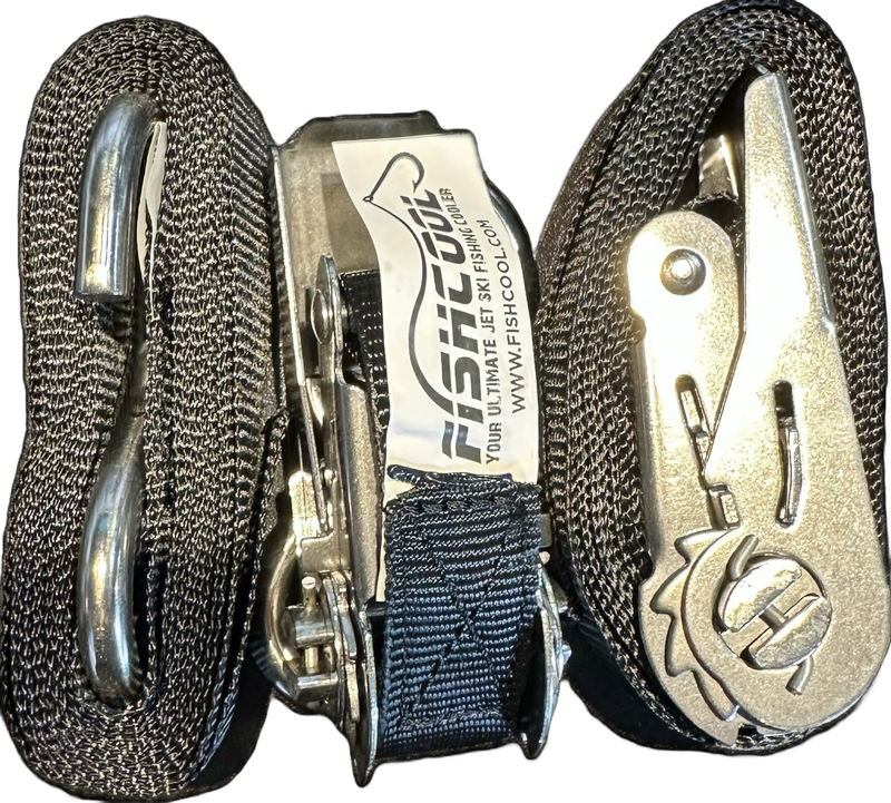 FISHCOOL SS RATCHET STRAP MOUNTING KIT (1 HOOK & 1 ENDLESS)