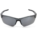 Dirty Dog Sport Track Crystal Black/Silver Mirror Polarised Sport Sunglasses