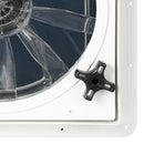 Manan Caravan Air Vent Roof Hatch 12V Shower Fan Reversible Airlfow Rain Use