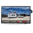 ENGLAON 27″ Full HD Google Smart 12V TV with Built-in DVD player & Chromecast