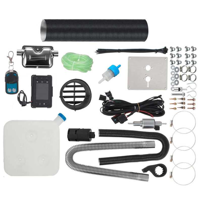 2kW Diesel Air Heater Full Installation Kit (2-Year Warranty)