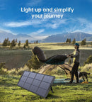 Smart 200W Foldable Solar Blanket with USB Charging