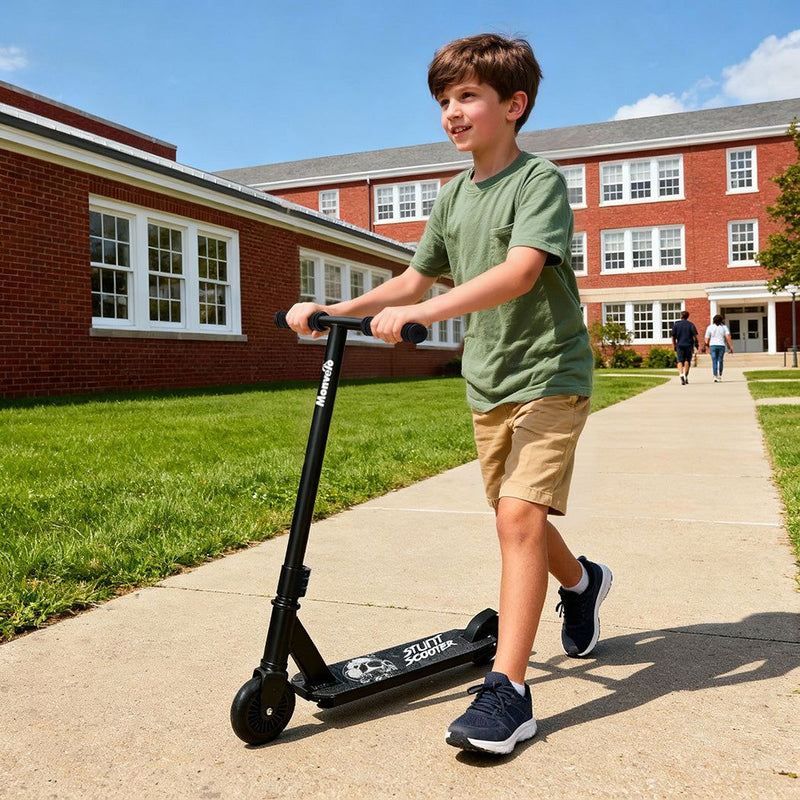 Monvelo Stunt Scooter Kids Adult Freestyle Trick 360° Spin Kick Push Tricks Ride
