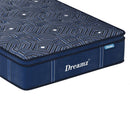 DreamZ Spring Mattress Bed Euro Top Pocket Spring Medium Firm Foam 30cm Queen