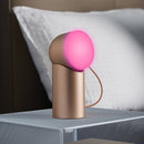 Lexon Orbe Portable Led Lamp With Moving Head - Gold