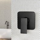 Dutxa Shower Mixer Taps Hot Cold Shower Valve Kits Bath Tub Faucet Brass Black