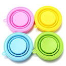 4x Folding Silicone Cups