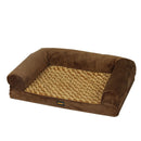 Pawz Pet Bed Sofa Dog Bedding Soft Warm Mattress Cushion Pillow Mat Plush L