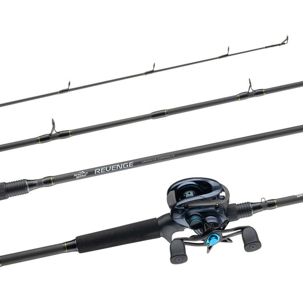 Jarvis Walker 6'6 Revenge/Bullseye 4-8kg 2 Piece Baitcaster Combo