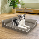 Pawz Orthopedic Dog Bed Memory Foam Cushion Cat Calming Mat Washable XL Coffee