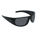 Ugly Fish P1044 Basic Black Frame/Smoke Lens Polarised Wrap Sunglasses