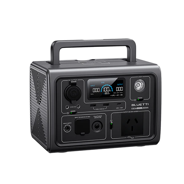 BLUETTI EB3A Portable Power Station | 600W 268Wh